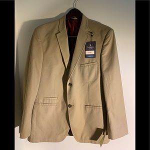 Haggar men’s tan suit jacket. 36R